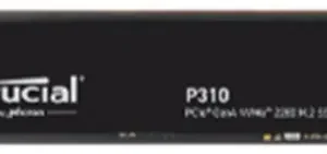 SSD CRUCIAL PCI M.2 NVME 2TB 7100MBS 2280 P310